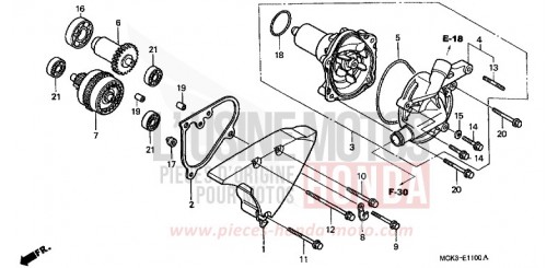 POMPE A EAU VT1100C2Y de 2000